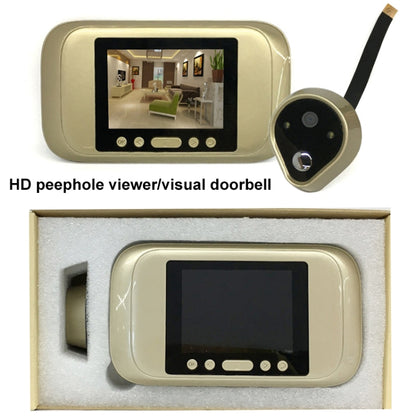 A32D 3.2 inch LED Display 720P HD Smart Peephole Viewer / Visual Doorbell, Support TF Card (32GB Max) - Security by buy2fix | Online Shopping UK | buy2fix