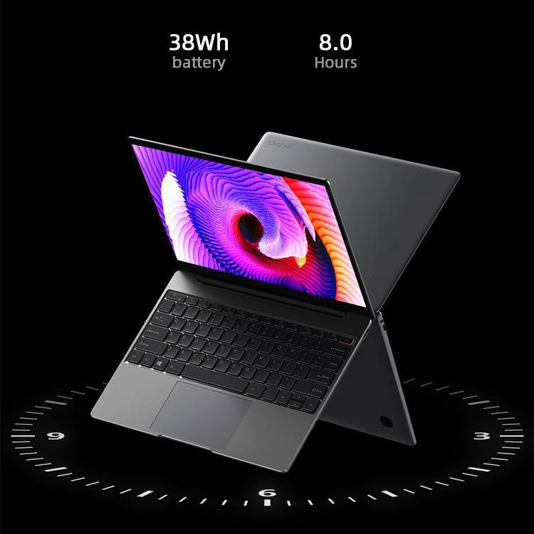 CHUWI GemiBook Pro, 14 inch, 8GB+256GB, Windows 10 Home, Intel Gemini Lake J4125 Quad Core 2.0GHz, Support WiFi 6 / Bluetooth / TF Card Extension (Dark Gray) - CHUWI by CHUWI | Online Shopping UK | buy2fix