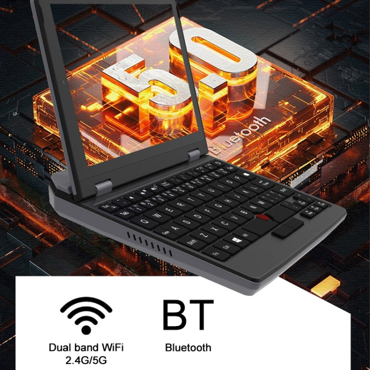7-X133 7.0 inch Pocket Laptop, 12GB+512GB, Windows 10 Intel Celeron J4105 Quad Core up to 2.3GHz, Support Dual Band WiFi & BT & TF Card - Others by buy2fix | Online Shopping UK | buy2fix