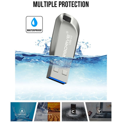MicroDrive 64GB USB 3.0 Fashion High Speed Metal Rotating U Disk (Grey) - USB Flash Drives by MicroDrive | Online Shopping UK | buy2fix