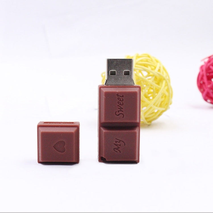 MicroDrive 64GB USB 2.0 Creative Chocolate U Disk - Computer & Networking by MicroDrive | Online Shopping UK | buy2fix