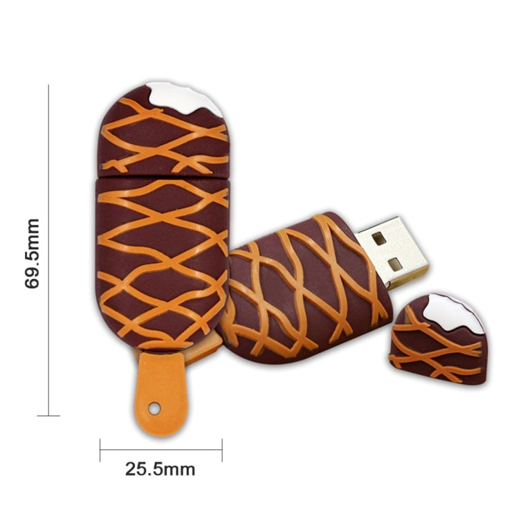 MicroDrive M2 64GB USB 2.0 Creative Ice Cream U Disk - USB Flash Drives by MicroDrive | Online Shopping UK | buy2fix